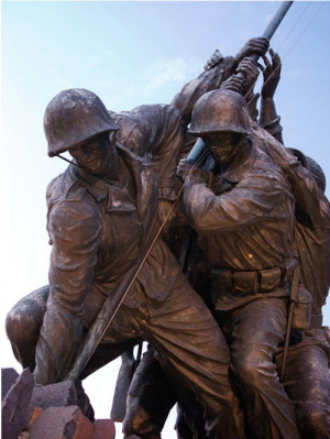 Felix de Weldon Marine Corps War MemorialdetailMemorial Day 2012