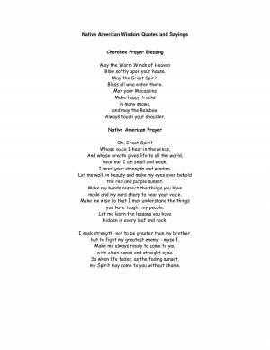 Native American Wisdom Quotes and Sayings by panniuniu