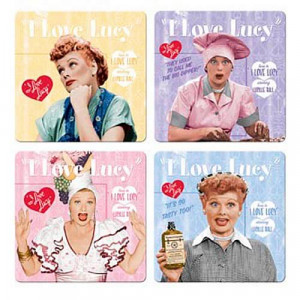 home vandor i love lucy coasters i love lucy coaster 4 pack