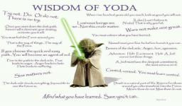 Wisdom Of Yoda - Star Wars Jedi