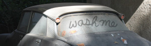 ... to Save Water - Save Water Don't Wash Your Car - Hearts and Laserbeams