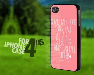 HP453 marilyn monroe quotes - iPhone 4/4s Case