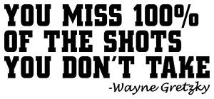 Wayne Gretzky Quote Wall Decal...