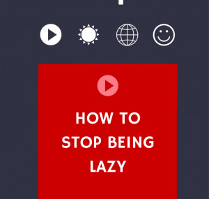 ... lazy.