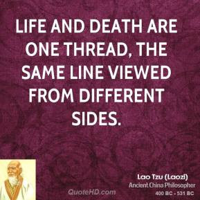 quotes about life and death and light