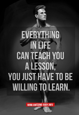 Quotes about life lessons | bodybuilding motivational quotes