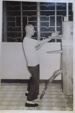 wing chun grand master ip man 葉問 and his wooden dummy section 2