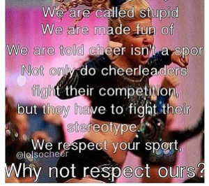 Respect our sport