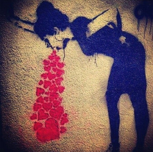 Heart, Street Art Utopia, Lovesick, Valentine Day, Graffiti, Love Sick ...
