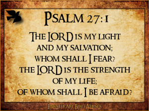 Bible Verses Psalms 27 Daily bible verse. a psalm of