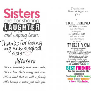 Best Friends Sister Quotes