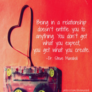 ... you to anything. You don’t get what you expect, you get what you