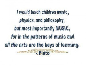 Plato on the importance of the arts