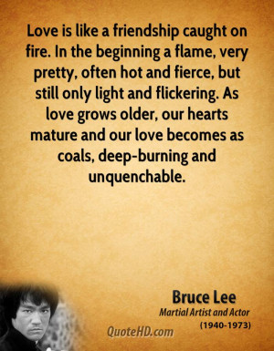 bruce-lee-actor-quote-love-is-like-a-friendship-caught-on-fire-in-the ...