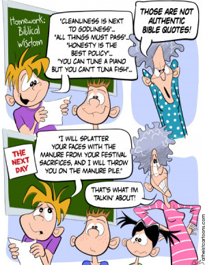 From the site of Atheist Cartoons.