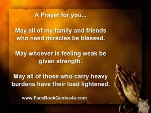 prayer quotes for friends