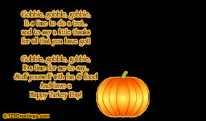 Thanksgiving Poem Cards, Free Thanksgiving Poems