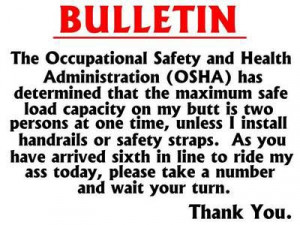 Occupational safety Note