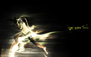 Usain Bolt Running HD Wallpaper #2500