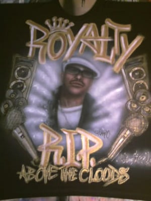 Airbrush Shirt RIP Guru from Gang Starr Image