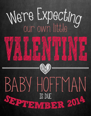 ... Pregnancy, Announcements Ideas, Baby Girls, Valentine Pregnancy