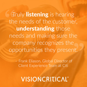 is hearing the needs of the customer, understanding those needs ...