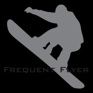 Frequent Flyer Wall Quotes™ Decal