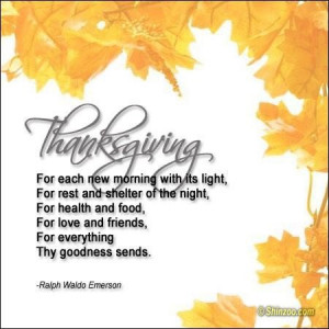 Thanksgiving prayer 3