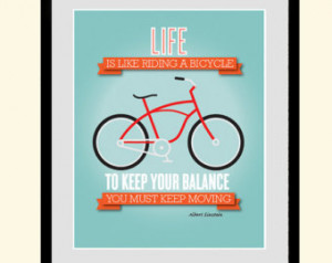Poster Bicycle Art Print