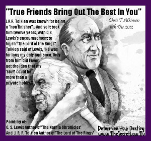 regarding C. S. Lewis & J. R. R. Tolkien inspirational picture quotes ...