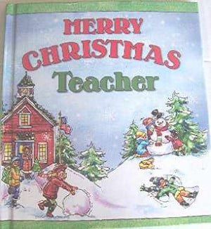 Merry Christmas Teacher Gift Book