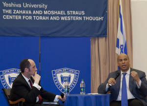 Meir Soloveichik and Mayor Cory Booker discuss “The Role of Religion ...