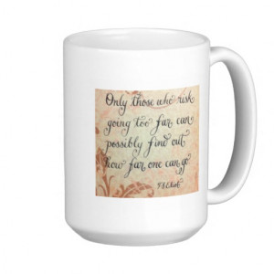 Inspirational quote calligraphy art coffee cup coffee mug