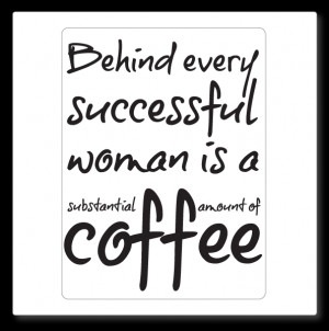 ... collection (small) » coffee quote wall decal - 