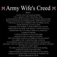 sayings or quotes army wife photo: Army Wife Creed armywifecreed.jpg