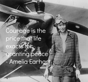 amelia earhart quote