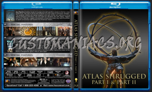 Atlas Shrugged Part I & Part II blu-ray cover