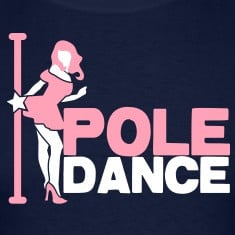 pole dance sexy lady T Shirts