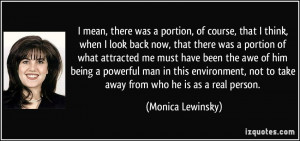 More Monica Lewinsky Quotes