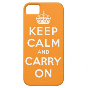 keep calm and carry on Original iPhone 5 Cases