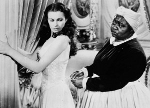 ... right) as Mammy with Vivien Leigh in “Gone With The Wind” (1939