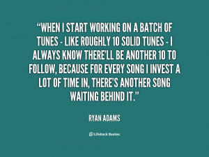 Ryan Adams Quotes