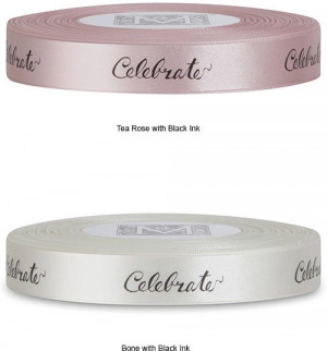 Midori Double Faced Satin Sayings Ribbon