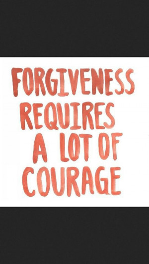 Be the bigger person. My hubby has courage!!