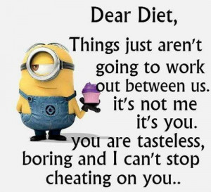 Dear Diet Minion Picture