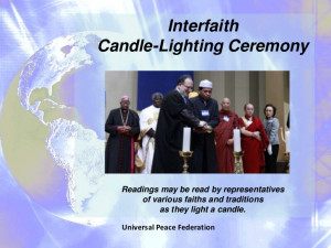 Interfaith Candle Lighting Ceremonies