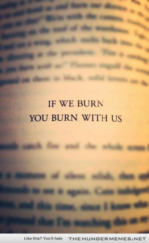 If we burn