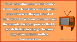 ... , knowledge , definitely , charge , education , Maynard James Keenan