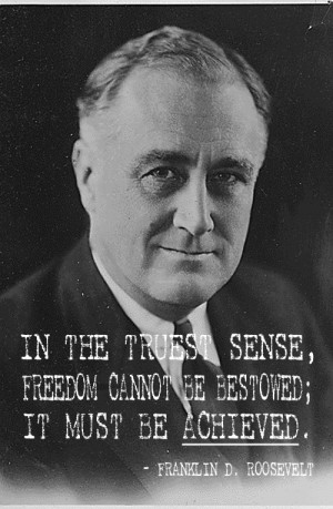 Patriotic Quote Franklin D. Roosevelt
