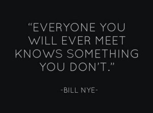 Bill Nye the Science Guy is pretty smart:)